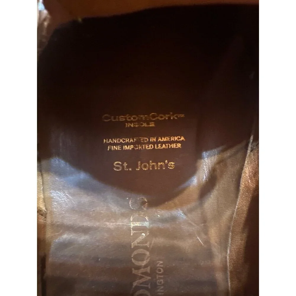 Custom St Johns Monk Strap Leather Dress Shoes Handcrafted Premium Imported Brog - Picture 4 of 9